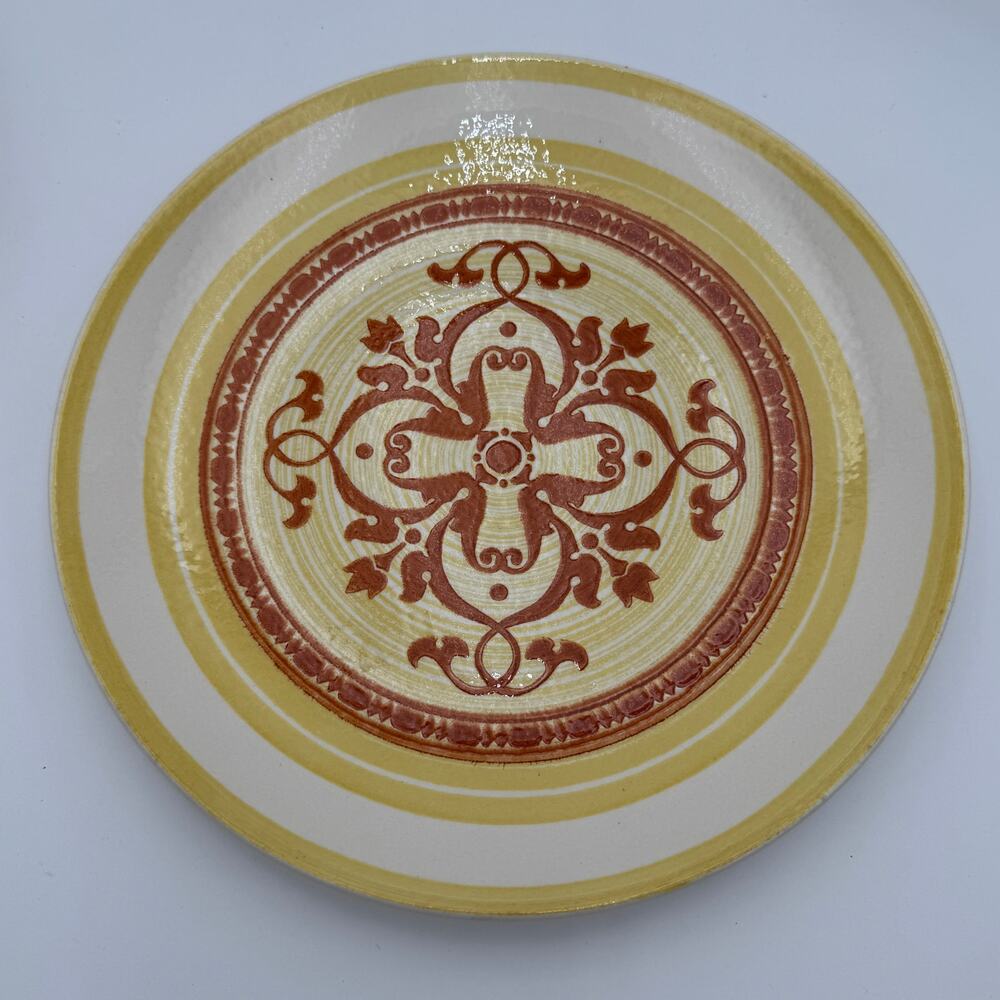 Vintage Cavalier Ironstone Dinner Plate Pattern RYL404 by Royal (USA) Set 3